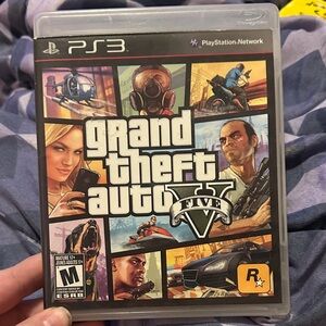 Sony PS3 Game - Grand Theft Auto V with Multicolor Cover